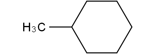 1122 甲基环己烷 六氢化甲苯；环己基甲烷 108-87-2