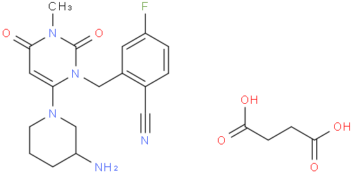 2-[[6-[(3R)-3-aminopiperidin-1-yl]-3-methyl-2, ,butanedioic acid